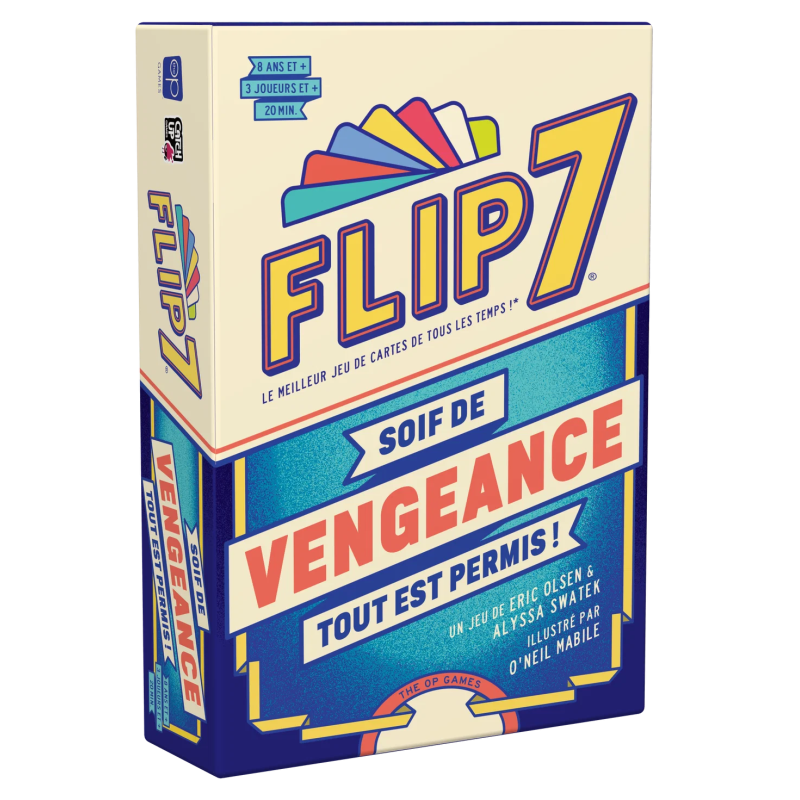 Boîte du jeu Flip 7 Vengeance
